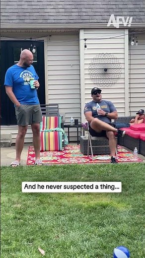 And he never suspected a thing...