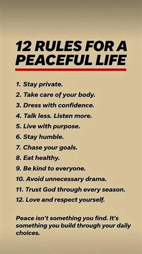 12 rules for perfect life. #mindset #mindset #psychology #psychology #viral #thoughts #graphology