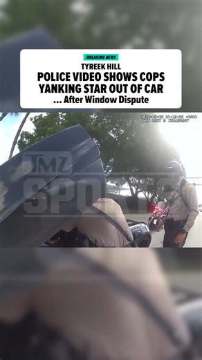 589K views · 5.1K reactions | Police have just released footage from Sunday's traffic stop involving #TyreekHill -- and in the body-worn camera video, you can see cops yanked the Dolphins star out of his sportscar and threw him onto the ground following a dispute over his window. | TMZ | Facebook