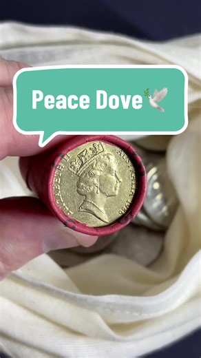 1986 Peace Dove $1 Coin Roll Search