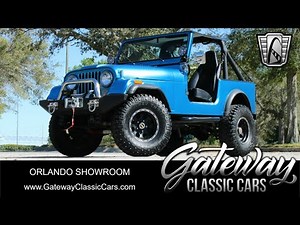 1976 Jeep CJ7 For Sale at Gateway Classic Cars of Orlando Stock#2777