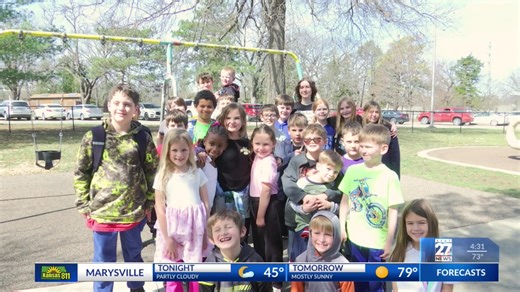 Local children come out to play at Topeka's Gage Park over spring break in 2026