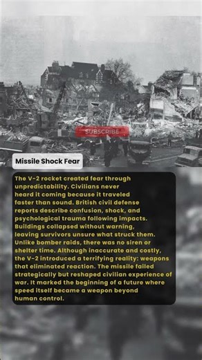 Missile Shock Fear | Military History Talks