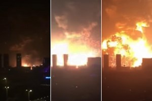 Massive explosions rock Chinese city, injuring hundreds