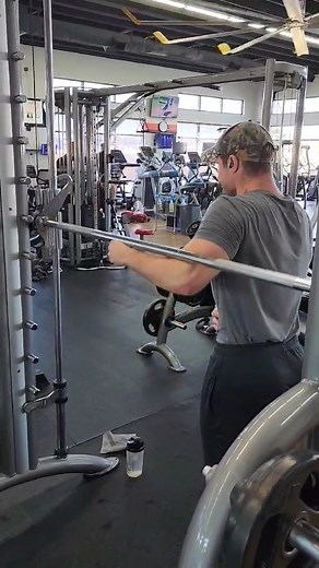 1K views | Take your shoulders to the Next Level! Try this advanced move on the Smith Machine.  | Next Level Fitness 24-7 | Facebook
