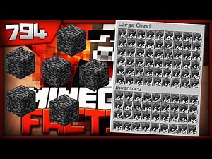 Minecraft FACTIONS Server Lets Play - THIS MUCH BEDROCK = UNRAIDABLE - Ep. 794 ( Minecraft Faction )