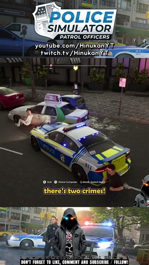 Just pure chaos on the streets (Police Simulator)