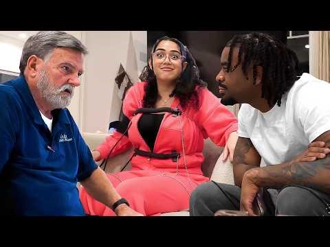 we did a lie detector test..