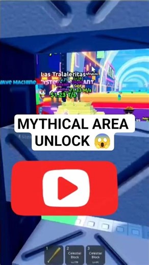 Finally Reached Mythical Area in Roblox 🔥 #shorts