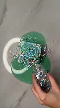 Jumbo Gym Chalk topped with Gain Detergent, Scent Beads, & Glitter