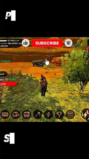 Mighty Rhino Champion 🦏 vs THE WOLF 🐺 | Savage Fight in Savannah Valley Map 6 BOOSTED 💀🏆‼️