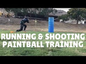 Paintball Training Episode 1. Running and Shooting Endurance Training