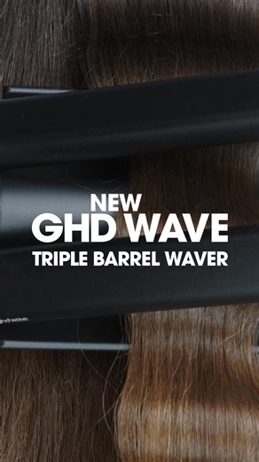 Introducing NEW ghd Wave 隆‍♀️ The professional triple barrel waver for quick, loose beach waves that last all day #ghdWave | ghd | Facebook