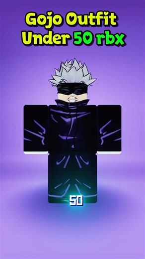 OMG! GET CHEAP GOJO OUTFIT #roblox #gojo #robloxedit #shorts