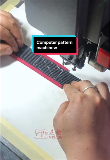 Reinforced Sewing for Patterned Knitted Tape