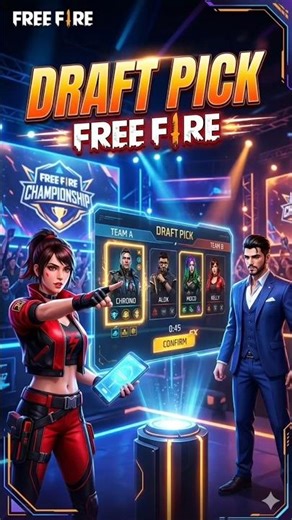 DRAFT PICK FREE FIRE #FreeFire #MisteriBawahLaut #meme #mobilelegends #shorts #4x4 #trending #ff