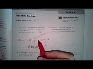 5th Go Math Practice book 2.7