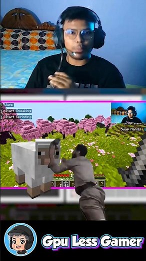 Gemini Said THIS On My First Minecraft Day 😂💀 #MinecraftShorts