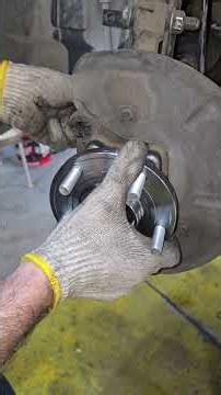 Chrysler dodge front wheel bearing fix #automotive #DIY #mechanic #shorts