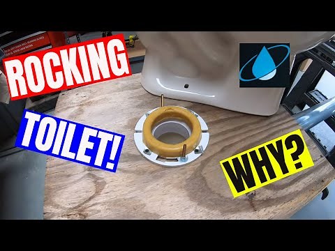 WHY IS MY TOILET ROCKING?