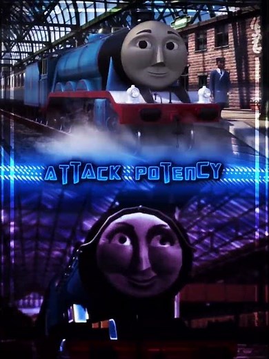 Gordon the Blue Engine vs Gregory the Big One #fypシ #edit #thomasandfriends