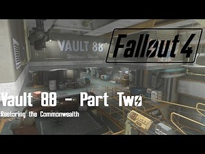 Vault 88 - Facilities, Water Treatment and Hydroponics - Fallout 4 Settlements