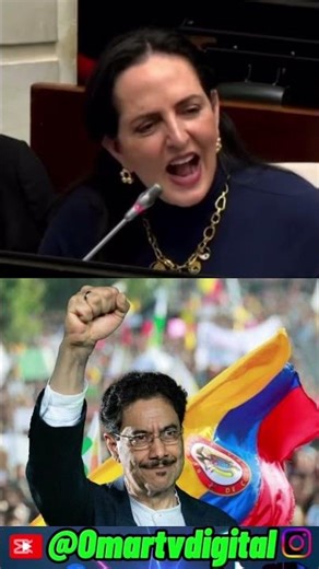 María Fernanda Cabal amenaza a la Izquierda 🇨🇴