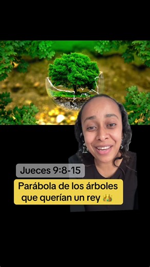 Parábola de los árboles que querían un rey 👑 contada por Jotam hijo sobreviviente de Gedeón. #parati #cristo #gedeon #parabola #historiabiblica