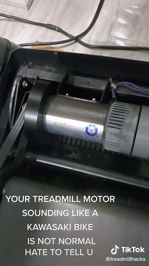 If your treadmill motor sounds like this please fix it #treadmill #fitness #treadmillrepair #howto #diy #fitnesshacks #treadmillhacks