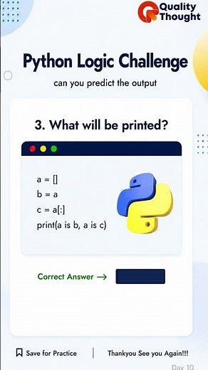 Python Practice Session | Enhance Logic and Become a Better Coder