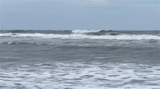 We out here at Cape Point on Hatteras Island where the ocean is getting angry ahead of this weekend coastal low that will bring major flooding issues to portions of the NC Outer Banks. #ncwx #obx #surf | Chris Jackson