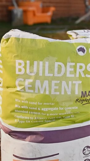 Builders Cement is Made Right Here and is the perfect choice for general concrete applications, mortars and grouts where the use of Fly Ash has been approved #cementaustralia #BuildersCement #maderighthere #concrete #Cement | Cement Australia