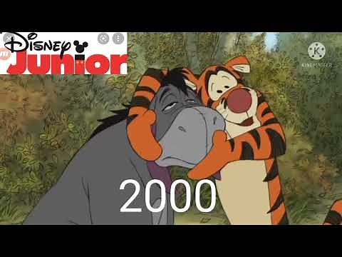 evolution eeyore winnie the Pooh 1992-2011