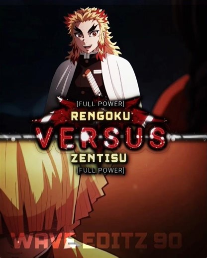Rengoku #vs Zenitsu (Demon slayer) | #demonslayeredit #1v1edit
