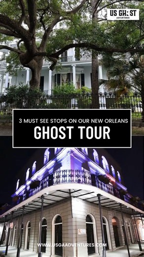 1.7K views · 40 reactions | 3 MUST SEE STOPS ON OUR NEW ORLEANS GHOST TOUR | US Ghost Adventures | Facebook