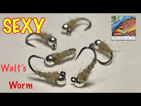How to make a Walt’s Worm SEXY | Fly Tying Tutorial