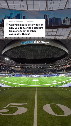 Sofi Stadium Turf Change and Field Transformation Explained