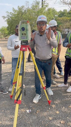 5.8K views · 117 reactions | total station training institute #totalstationsurveying#totalstation#civilengineer#civilengineeringstudent | CPDI Institute Bhopal | Facebook