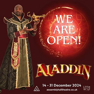 11 reactions | IT'S ALADDIN OPENING DAY!吏✨ The wait is over—Aladdin is now open at the Assembly Hall Theatre! Starting today, 14th December, step into a world of spectacular sets, breathtaking special effects, gorgeous costumes and mountains of mayhem. ✨ This is the show everyone’s been waiting for! Don’t miss out—grab your tickets now at festivetw.com! | Assembly Hall Theatre | Facebook