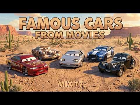 Famous Cars from Movies Mix 17