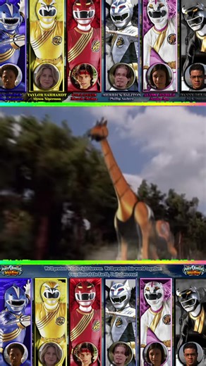 Exploring the Giraffe Zord in Power Rangers Wild Force