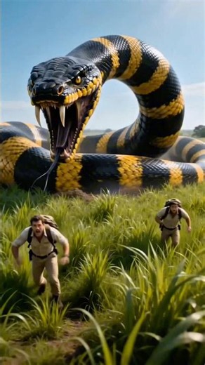 The Giant Serpent Couldn’t Catch Them!