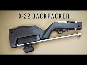 Ruger X22 Survival Rifle - THE BACKPACKER 10-22 by Magpul
