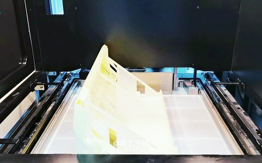 光固化SLA3D打印机打印过程演示-3D打印入门学习了解打印教程