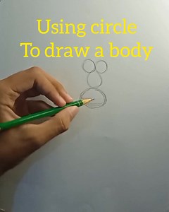 2.5K views · 51 reactions | How to draw body using circle #tutorial #art #draw #body #easydrawing #fbreelsmeta #fyp #JMG | JMG art | Facebook