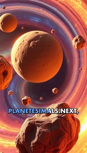 Planet Formation in 60 Seconds #astronomy #cosmos #shorts