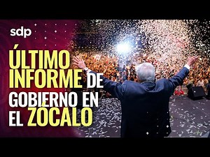 SEXTO y último INFORME de gobierno de AMLO EN VIVO en el ZÓCALO I Hoy domingo 1 SEPTIEMBRE 2024