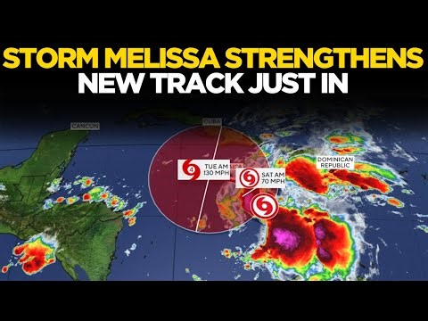 LIVE TRACKING: Storm Melissa Strengthens Severe Threats Loom Over Jamaica and Hispaniola |