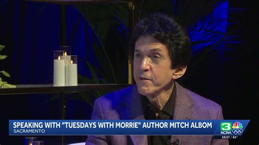 Mitch Albom shares Morrie's lessons at Sacramento event