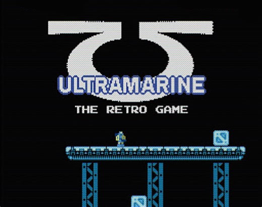 Ultramarine, the retro game by Abelalves